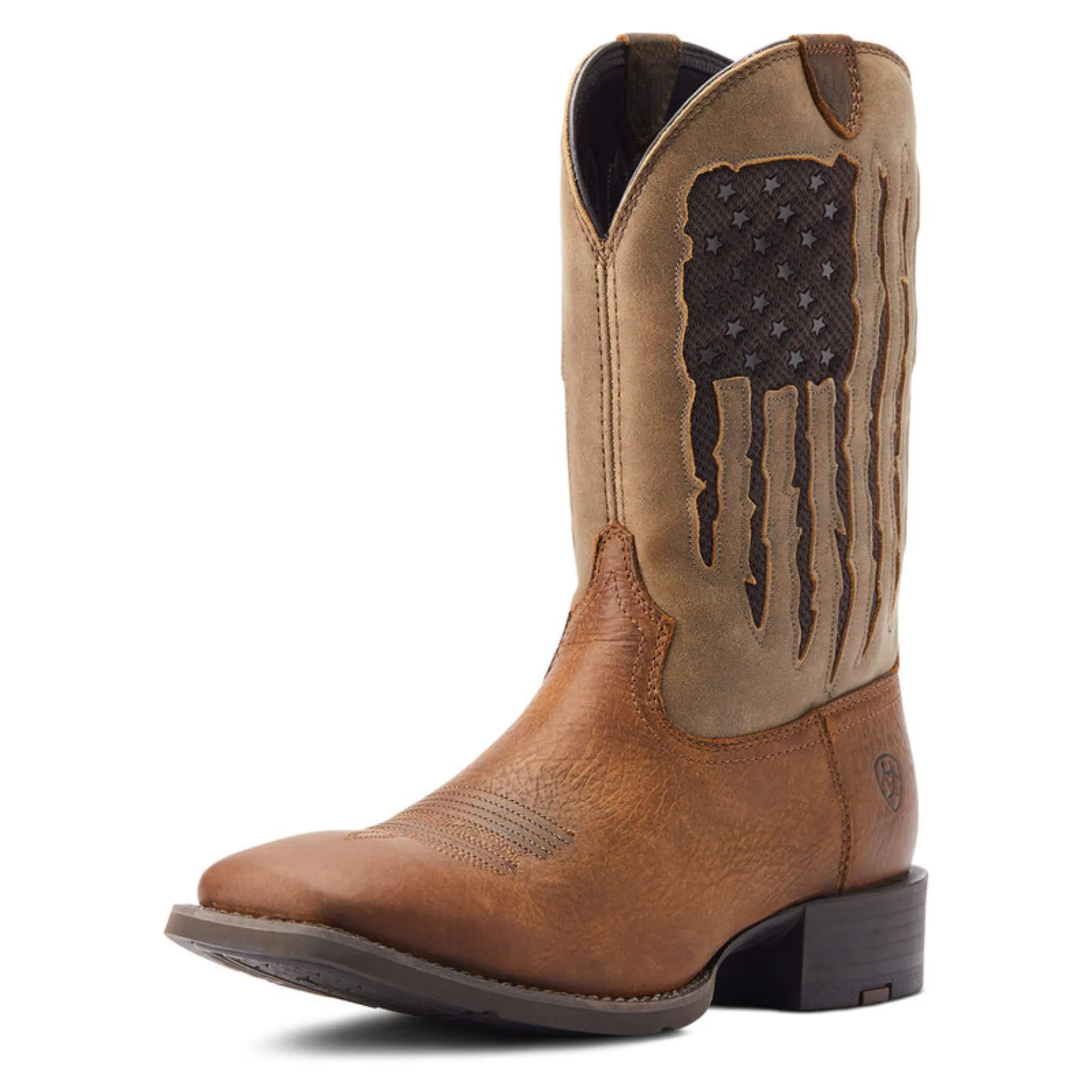 ARIAT MEN'S SPORT MY COUNTRY VENTTEK WESTERN BOOTS- 10044564