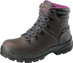 Avenger Work Boots Women's Medium Construction Boot, Brown, 10