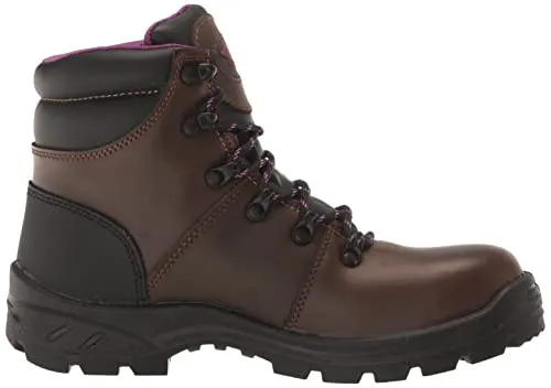 Avenger Work Boots Women's Medium Construction Boot, Brown, 10