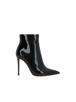 Avril Patent Leather Ankle Boots