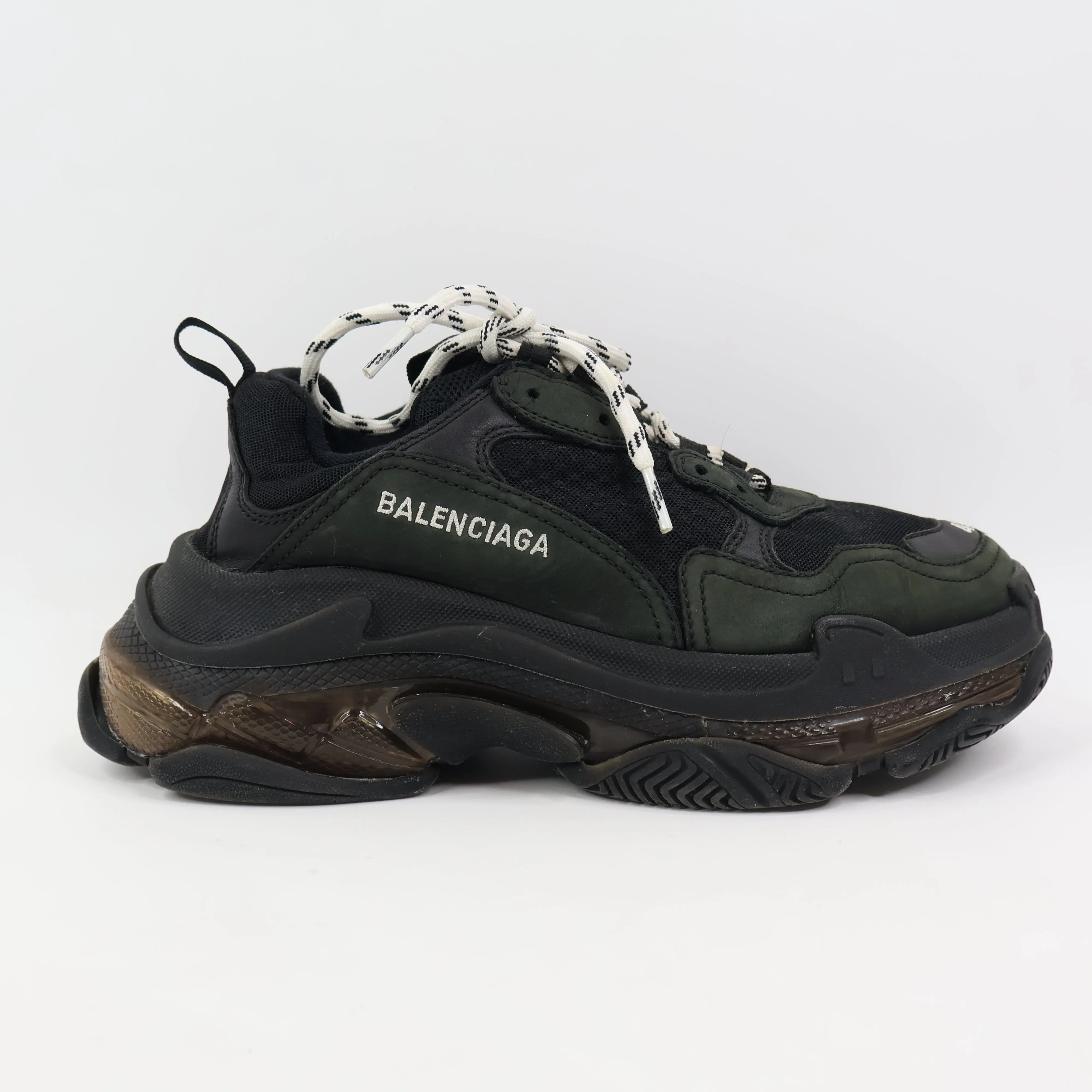 Balenciaga Sneakers Triple s Black Green 41