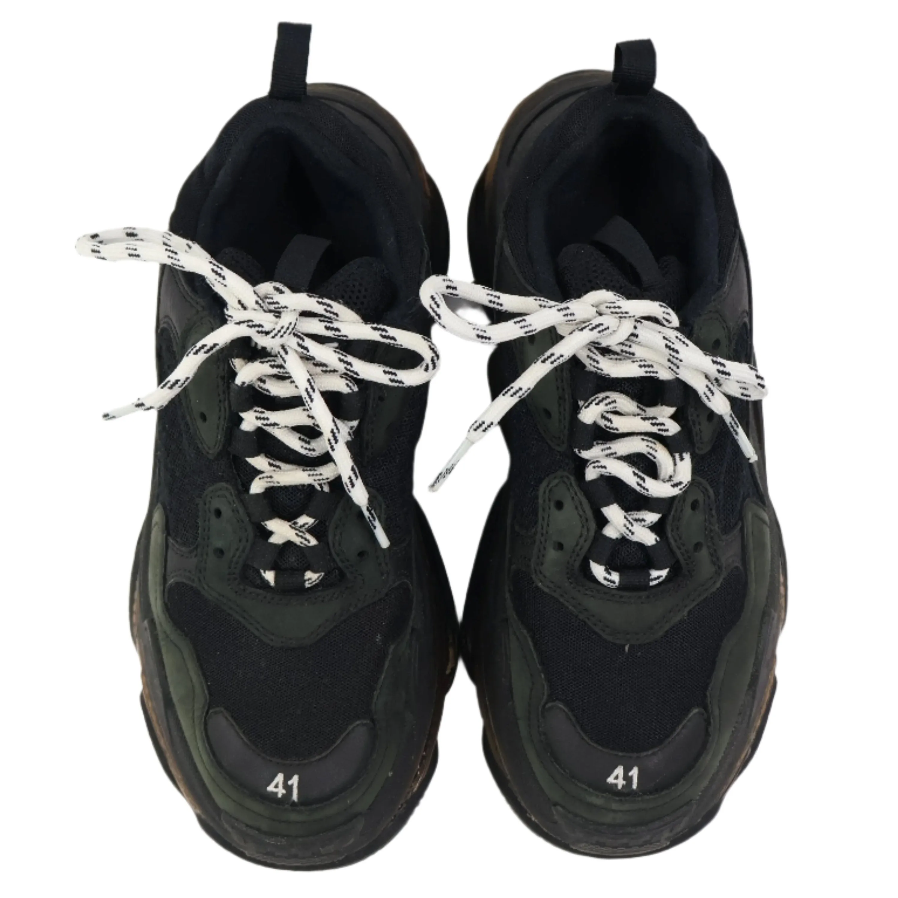 Balenciaga Sneakers Triple s Black Green 41