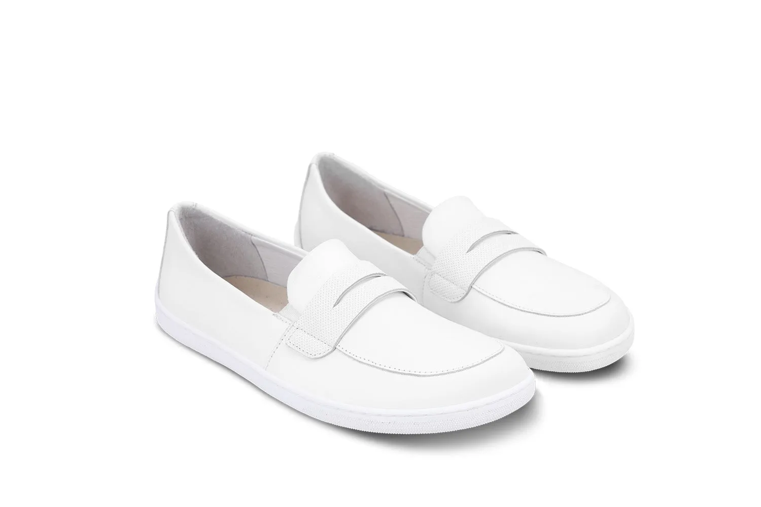 Barefoot Moccasins Be Lenka Buena - All White CLEARANCE