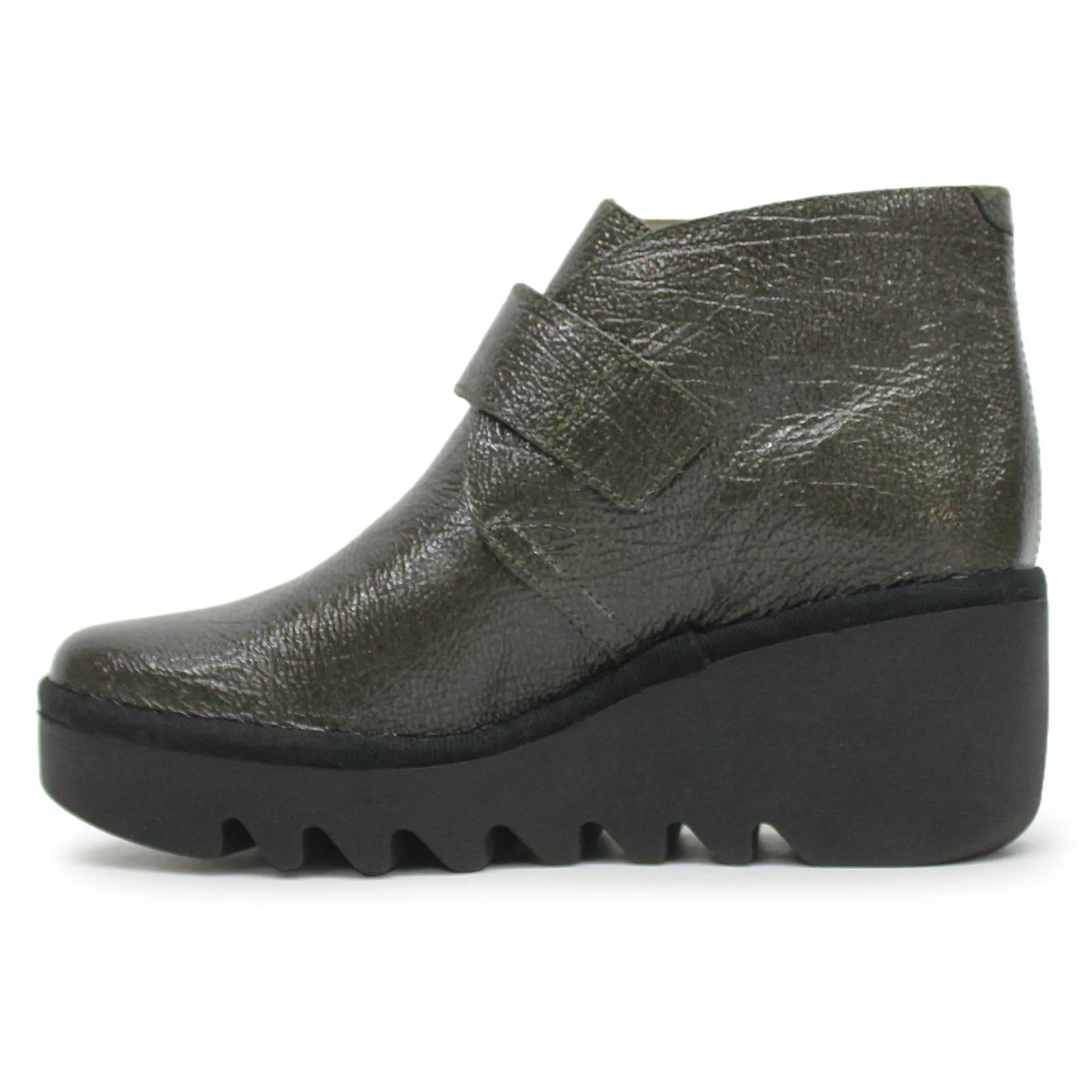 BIRT397FLY Rock Leather Women's Ankle Boots