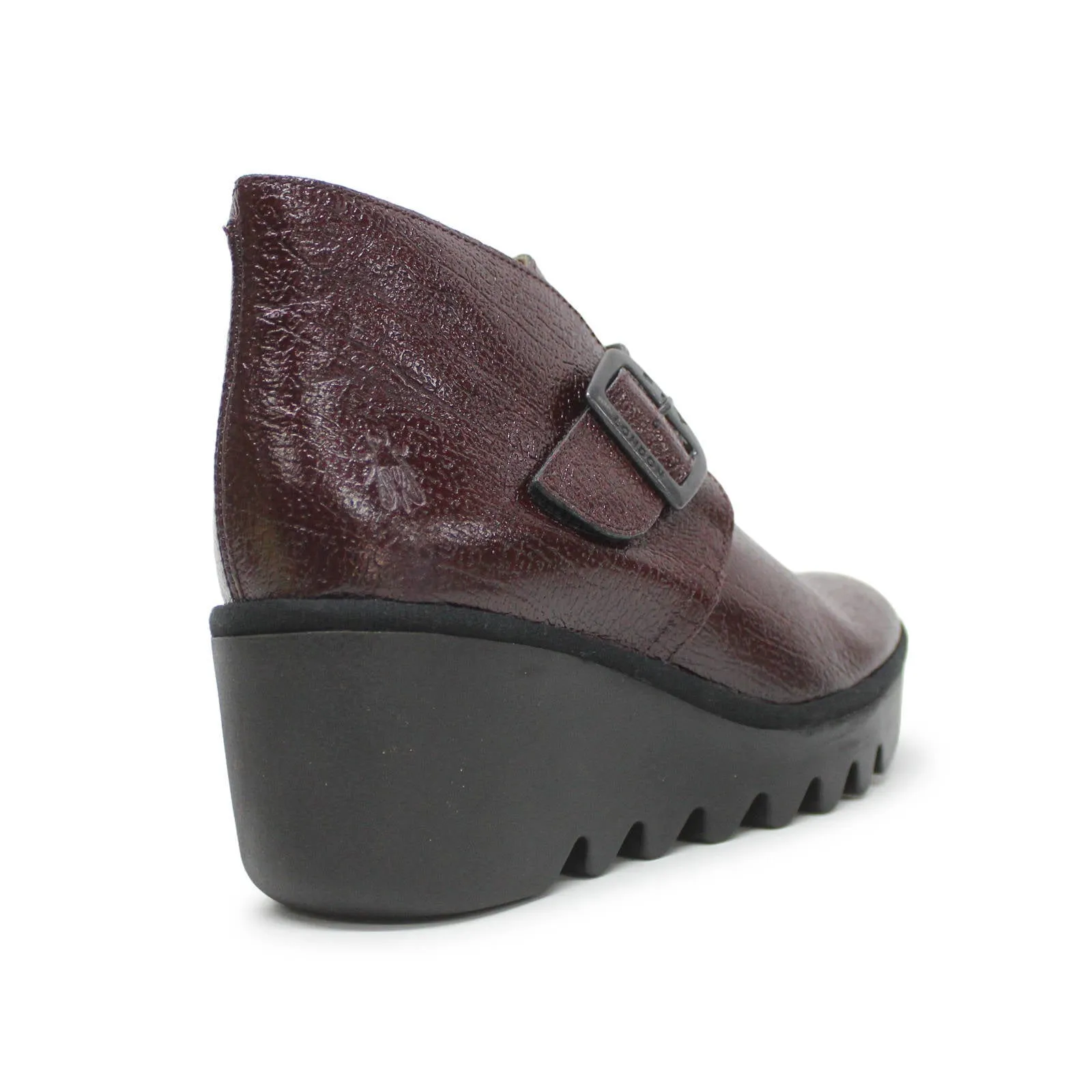 BIRT397FLY Rock Leather Women's Ankle Boots