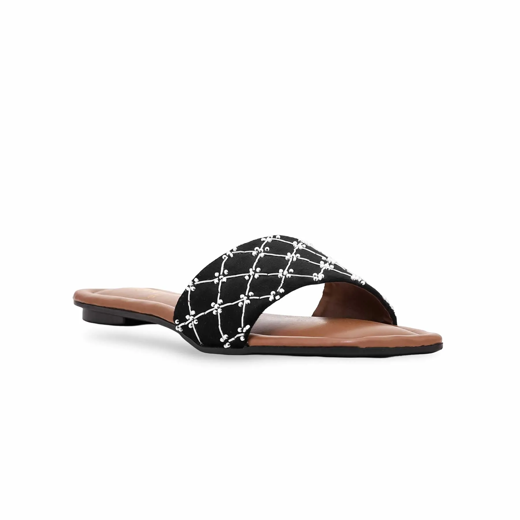 Black Casual Slipper CL1520