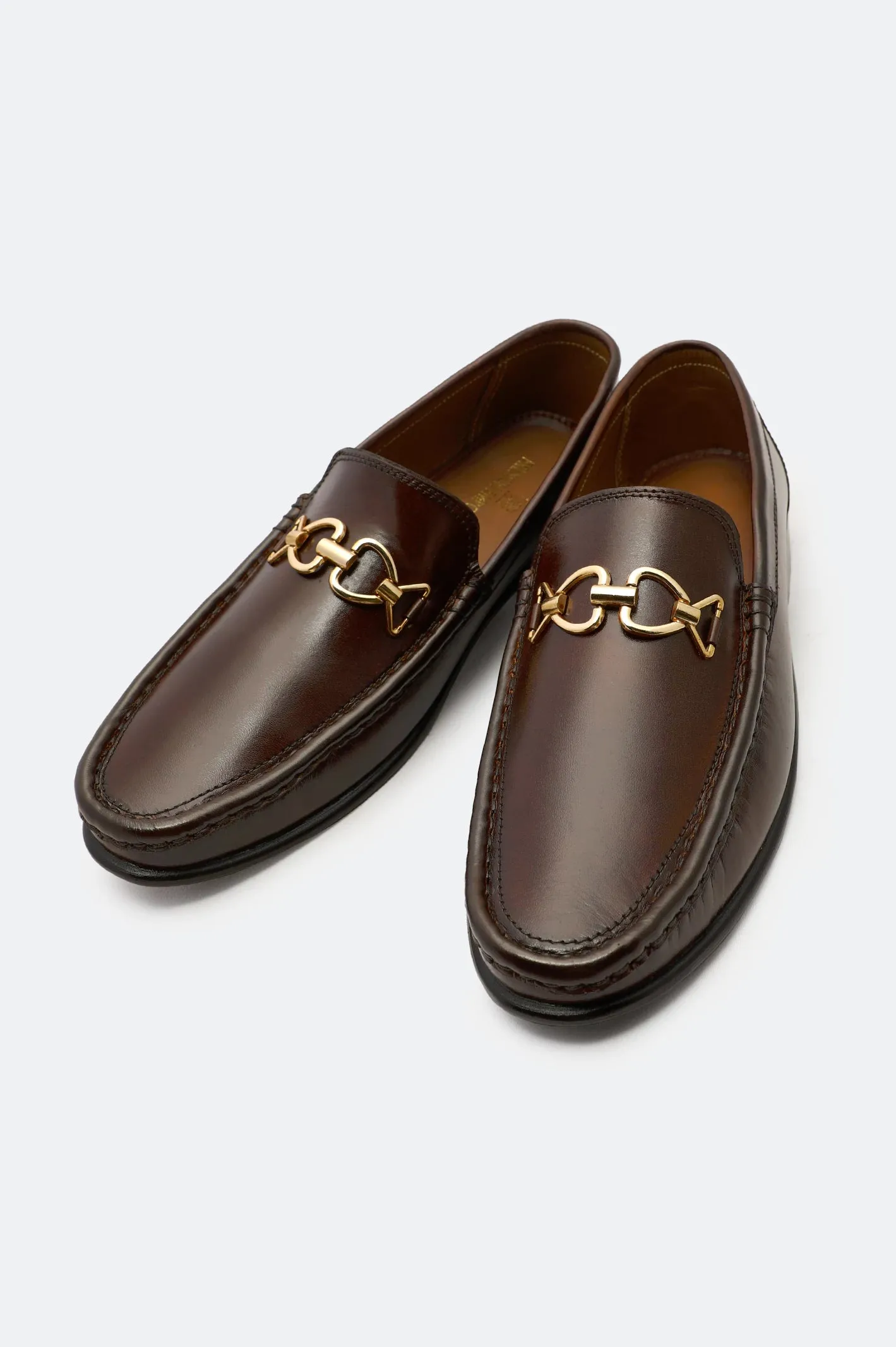 Brown Moccasins Formal Shoes