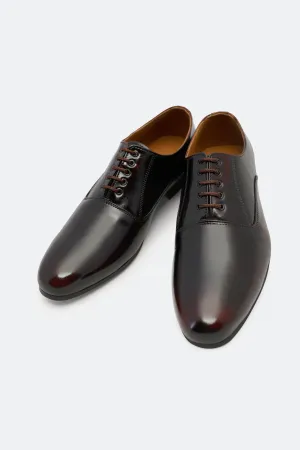 Brown Oxford Lace Up Formal Shoes