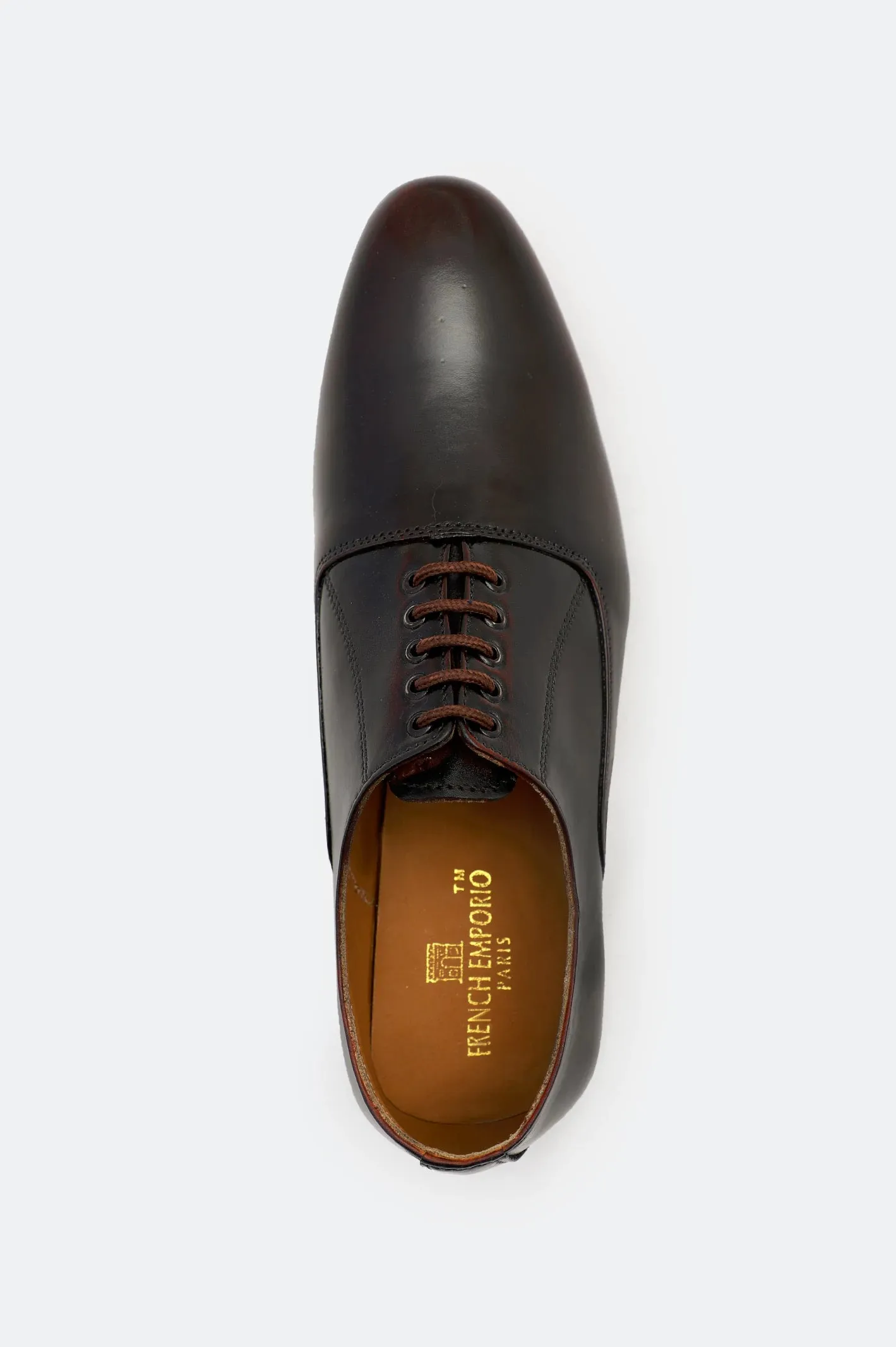 Brown Oxford Lace Up Formal Shoes