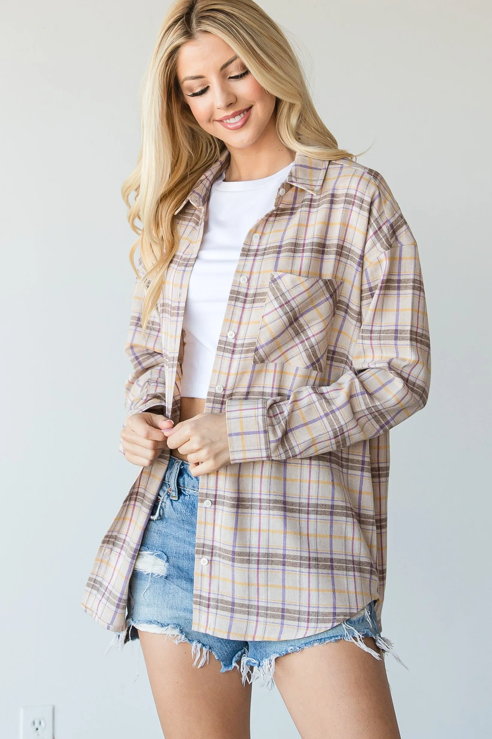 CASUAL PLAID FLANNEL