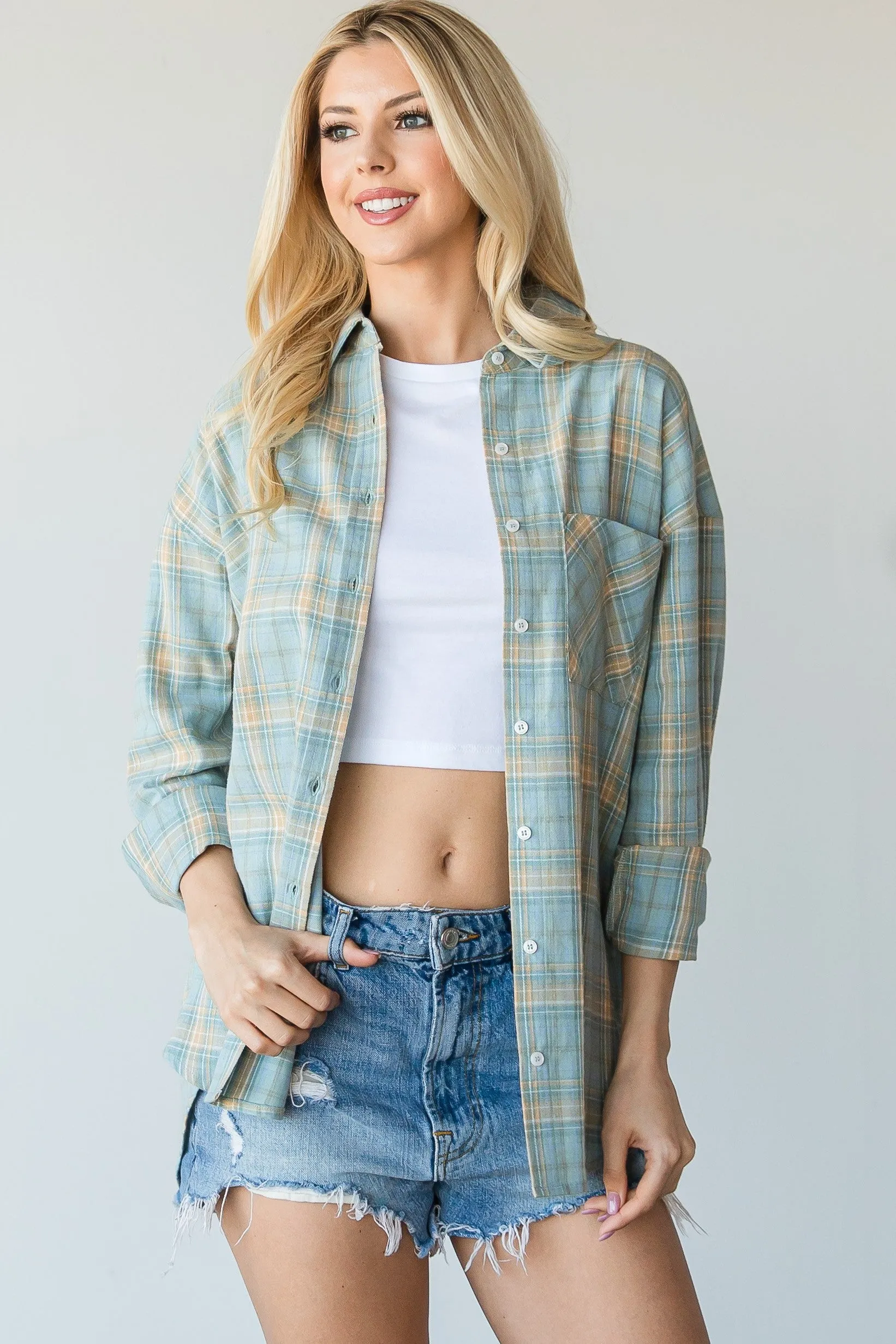 CASUAL PLAID FLANNEL