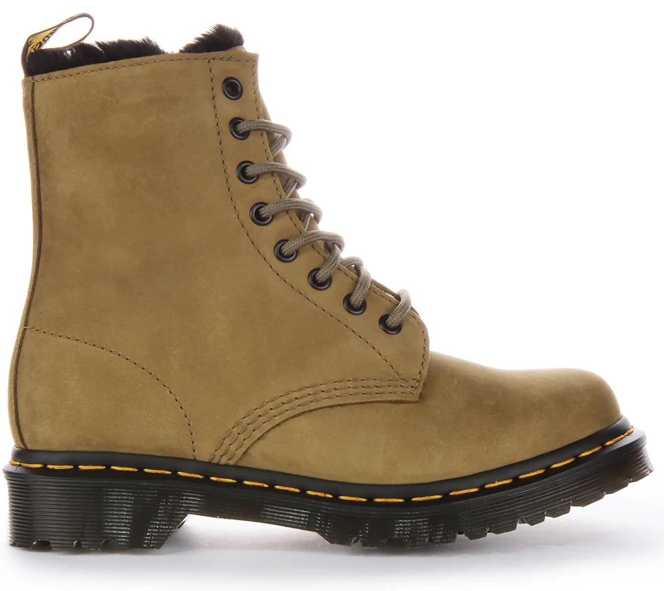 Dr Martens 1460 Serena In Olivegreen