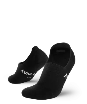 Flagship No Show Socks Black