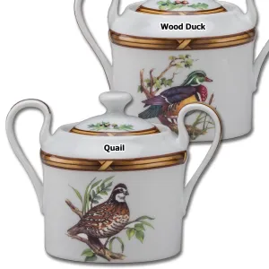 Gamebird Sugar Bowl With Lid