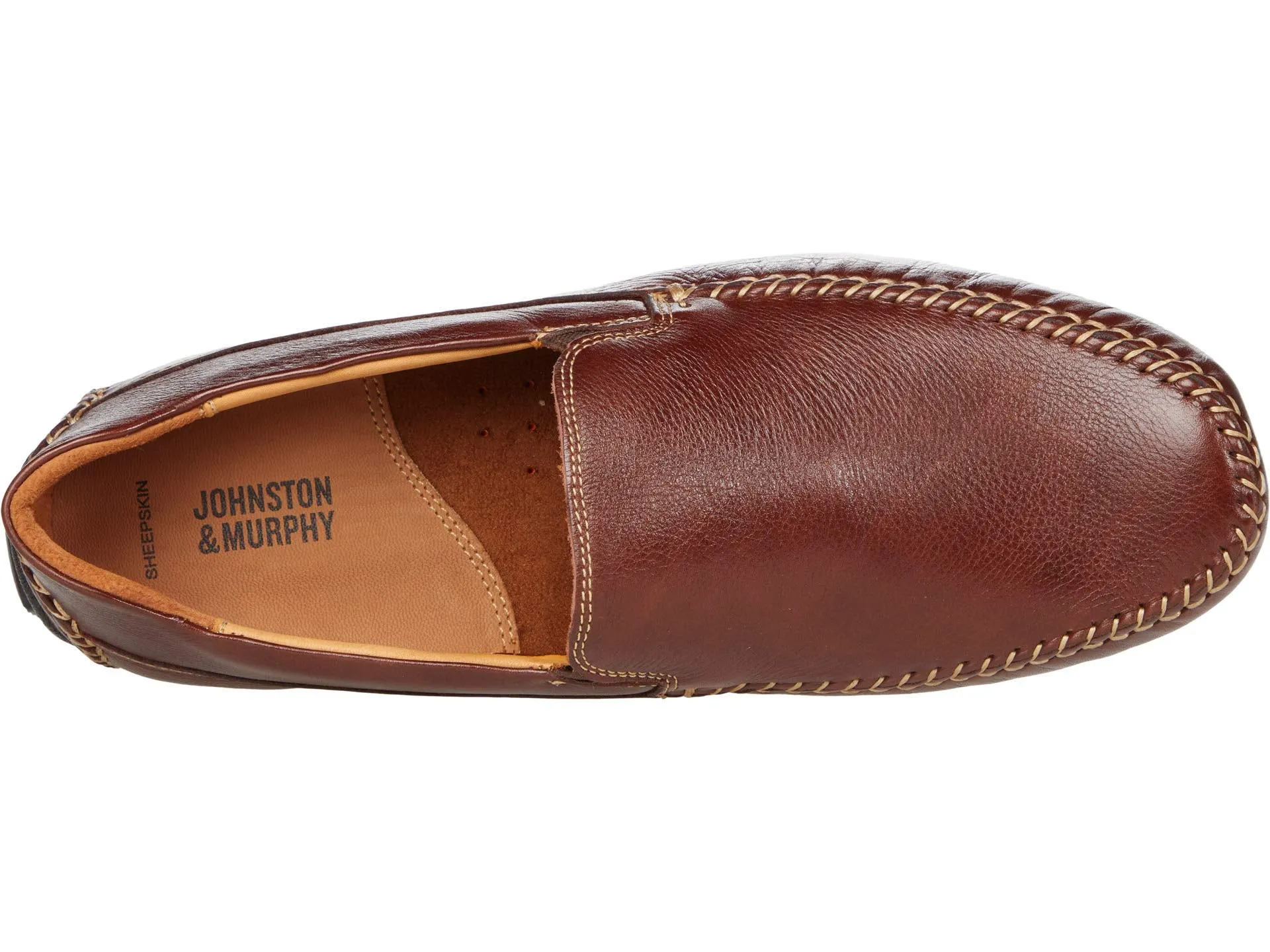 Johnston & Murphy Cort Whipstitch Venetian Loafers