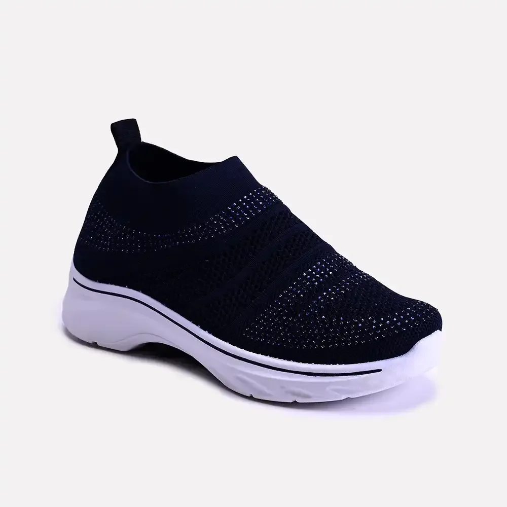 Julia Blue Slip On Sneakers 0440664