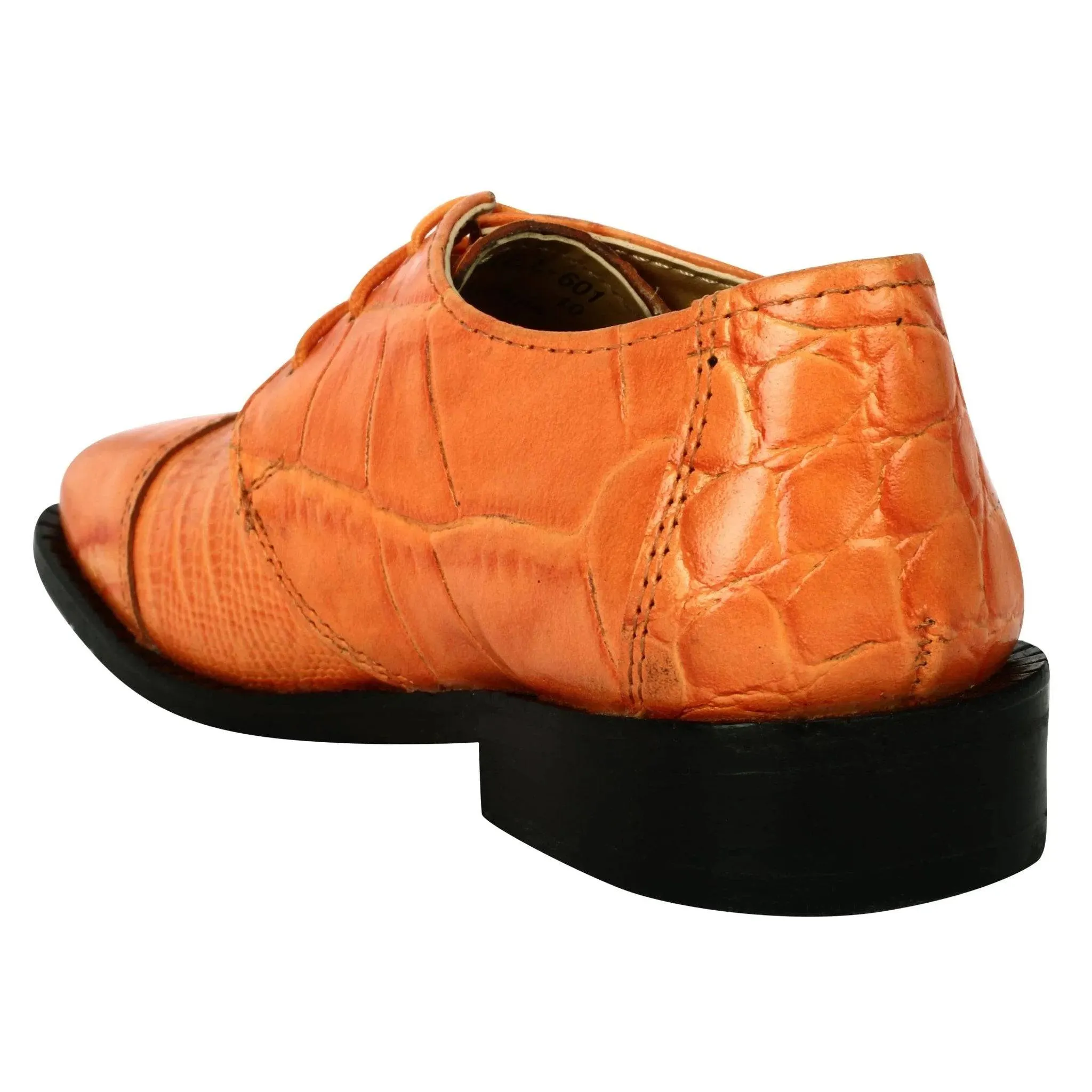 Kids Leather Oxford Dress Shoes