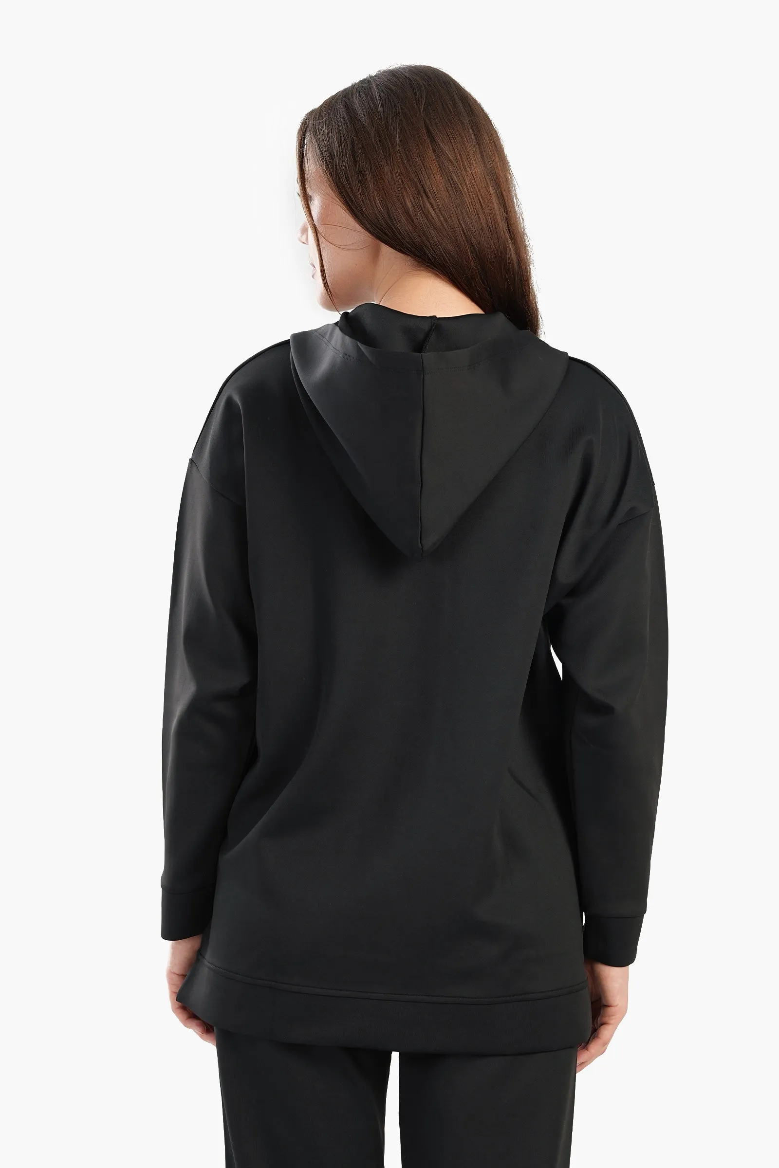 Lounge Jacket with Hoodie