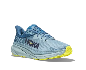 Men's Hoka Challenger 7 Color: Stone Blue / Evening Primrose