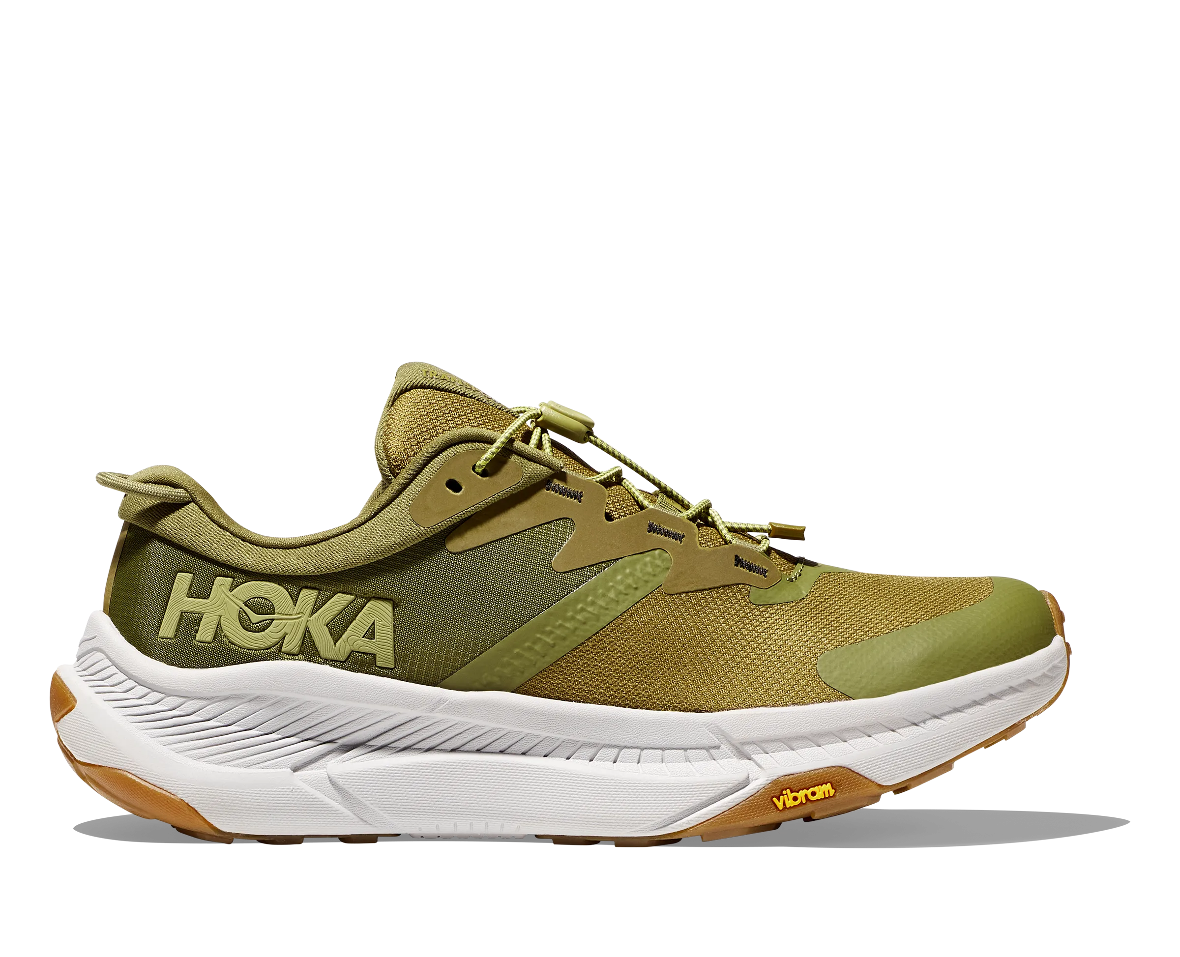 Men's Hoka One One Transport Color: Avacodo/ Harbor Mist