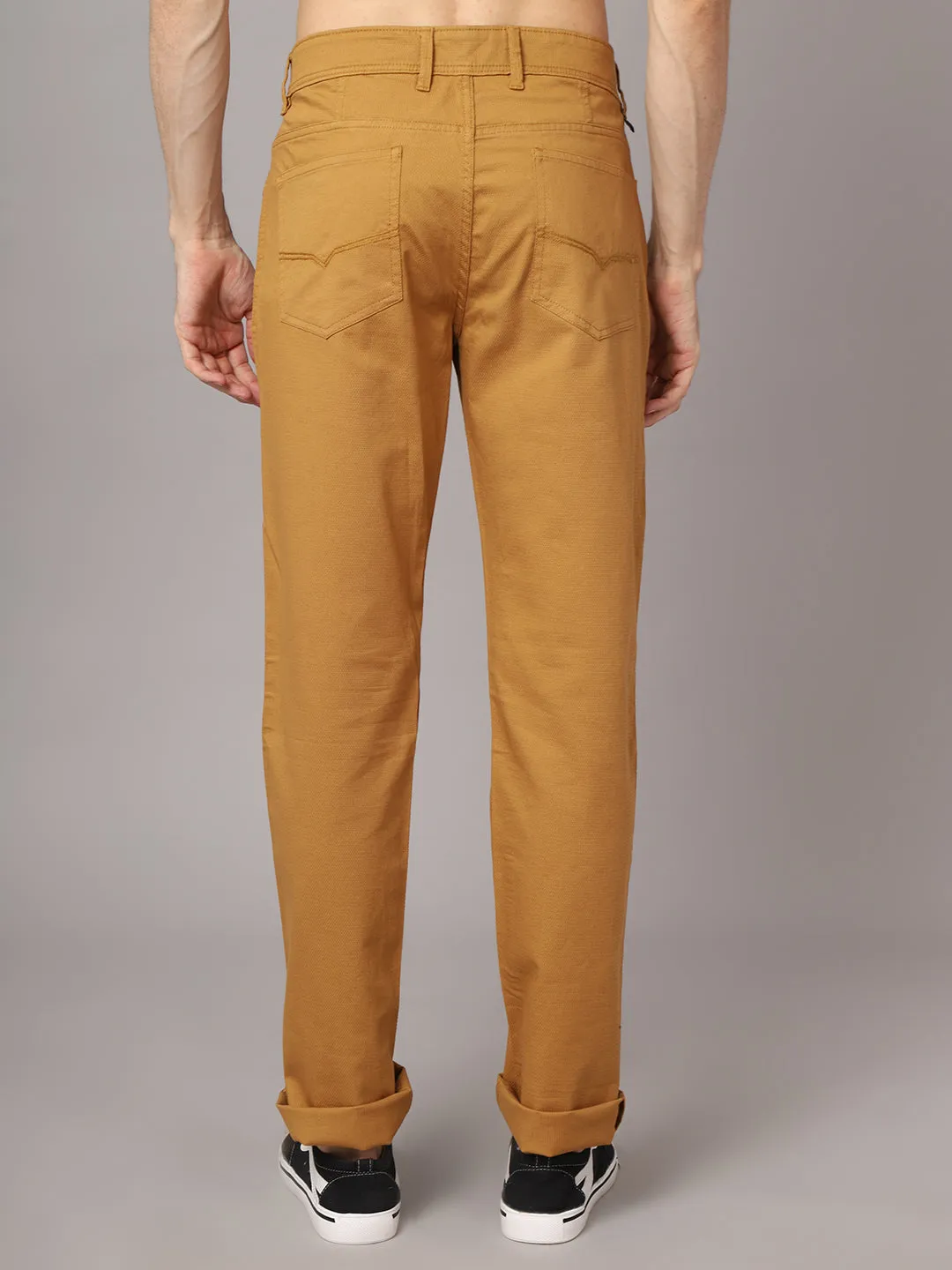 Mens Khaki Trouser