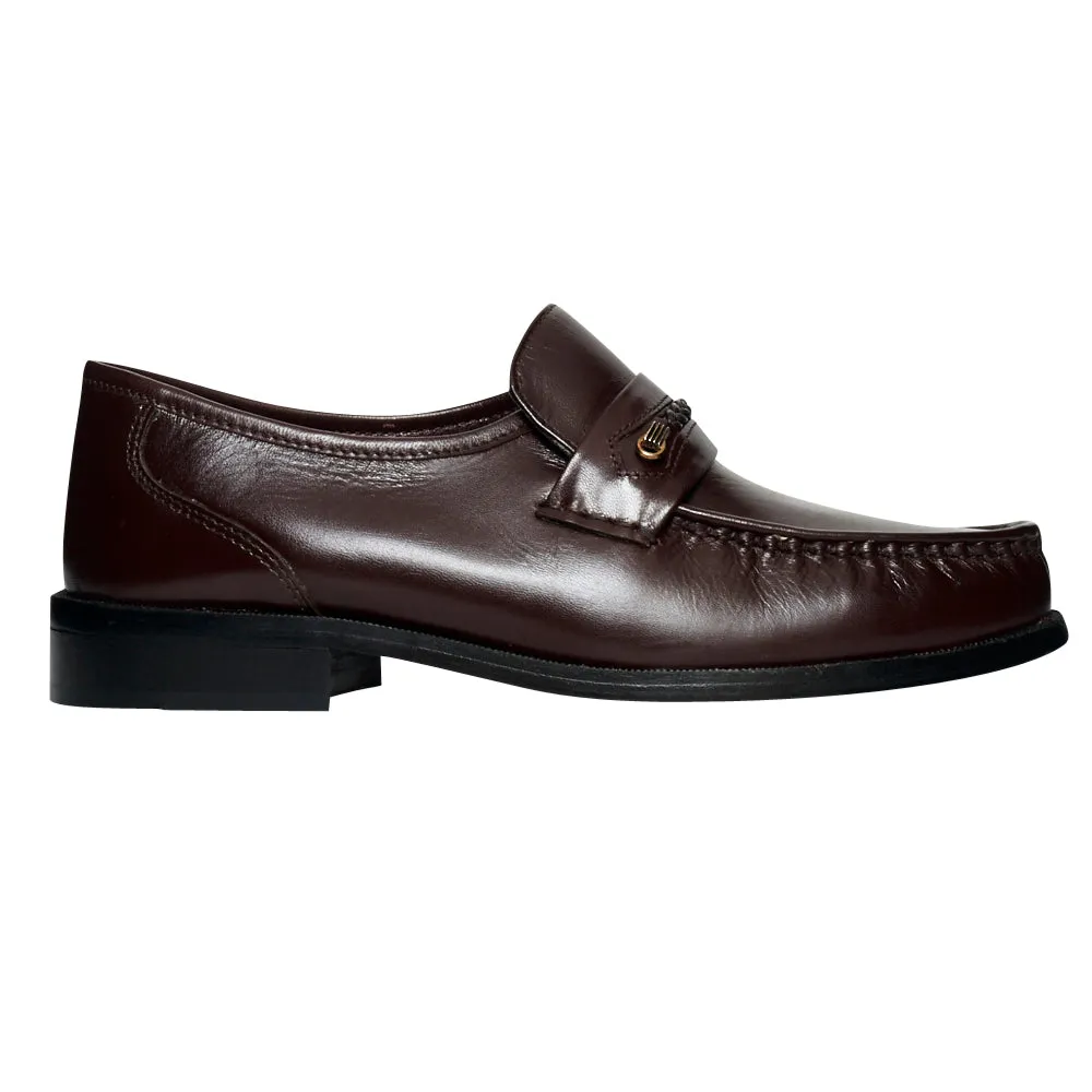 Mens Leather Formal Casual Shoes- Bartan-2_Burgundy