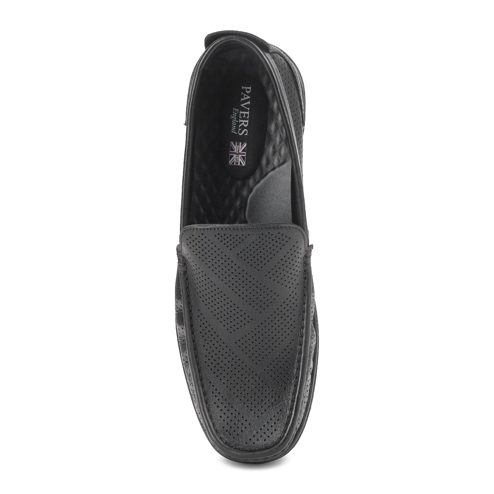 Men's Mono-tone Leather Slip-on Loafer