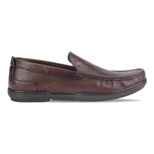 Men's Mono-tone Leather Slip-on Loafer