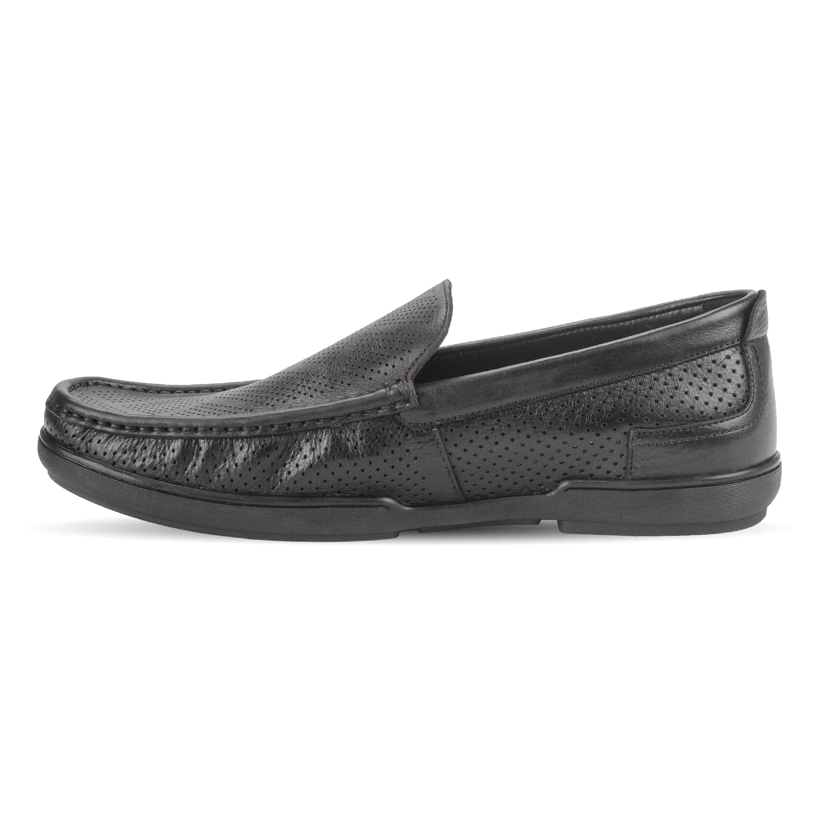 Men's Mono-tone Leather Slip-on Loafer