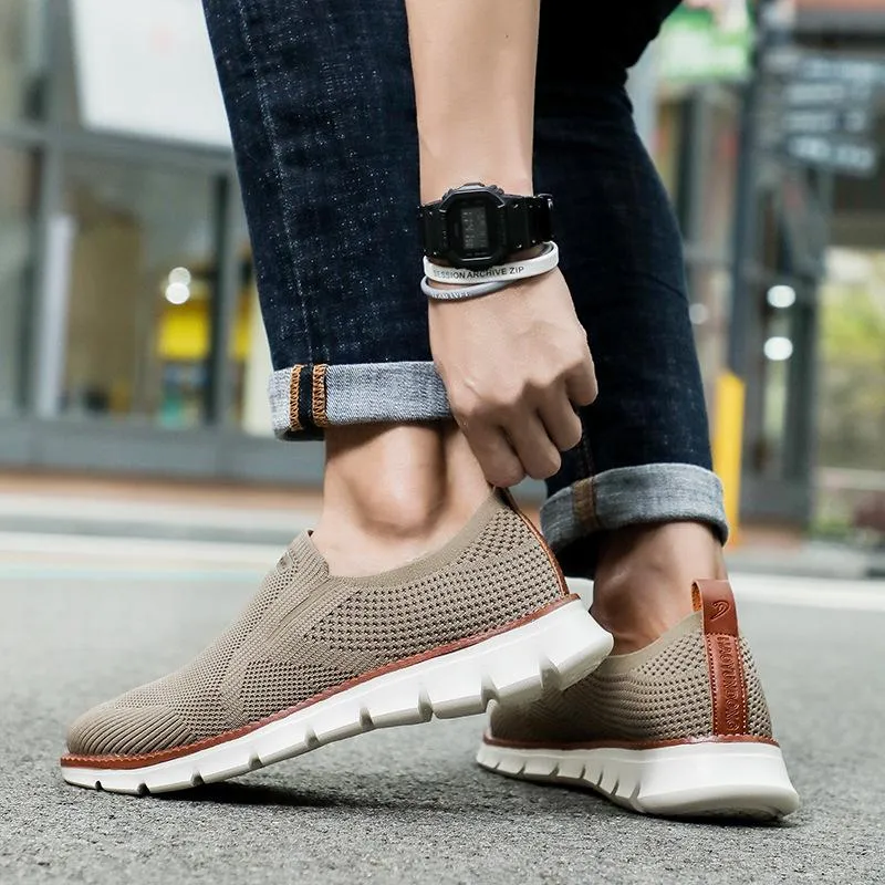 Men's Summer Fashion Breathable Mesh Men Casual Shoes