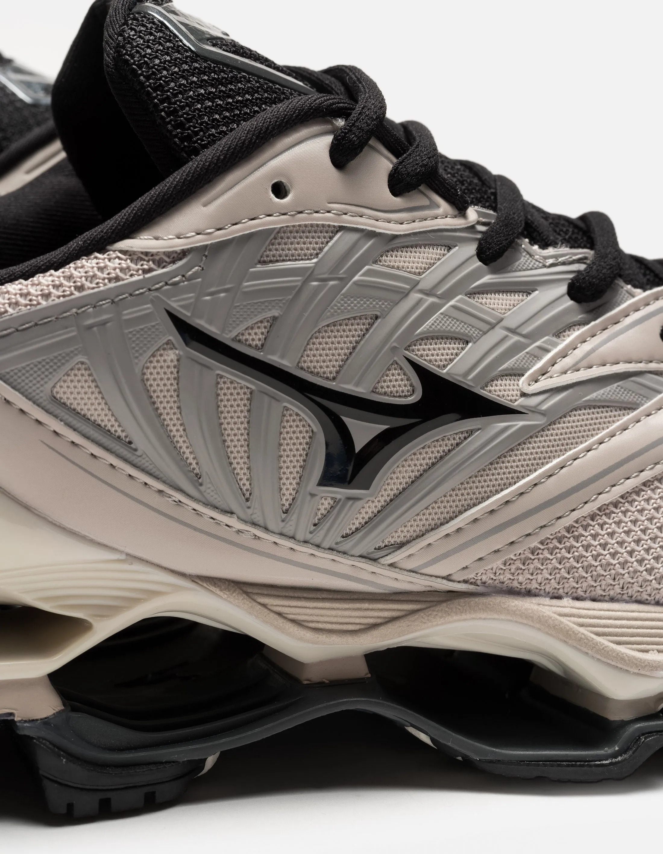 Mizuno Wave Prophecy LS Silver Cloud Black Opal Gray