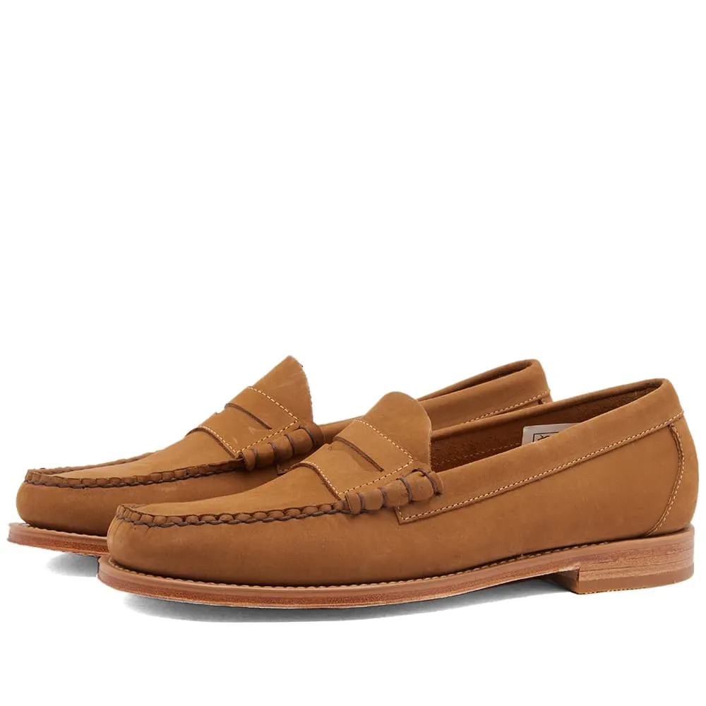 Moccasins Bass Weejuns Penny Nubuck Loafer