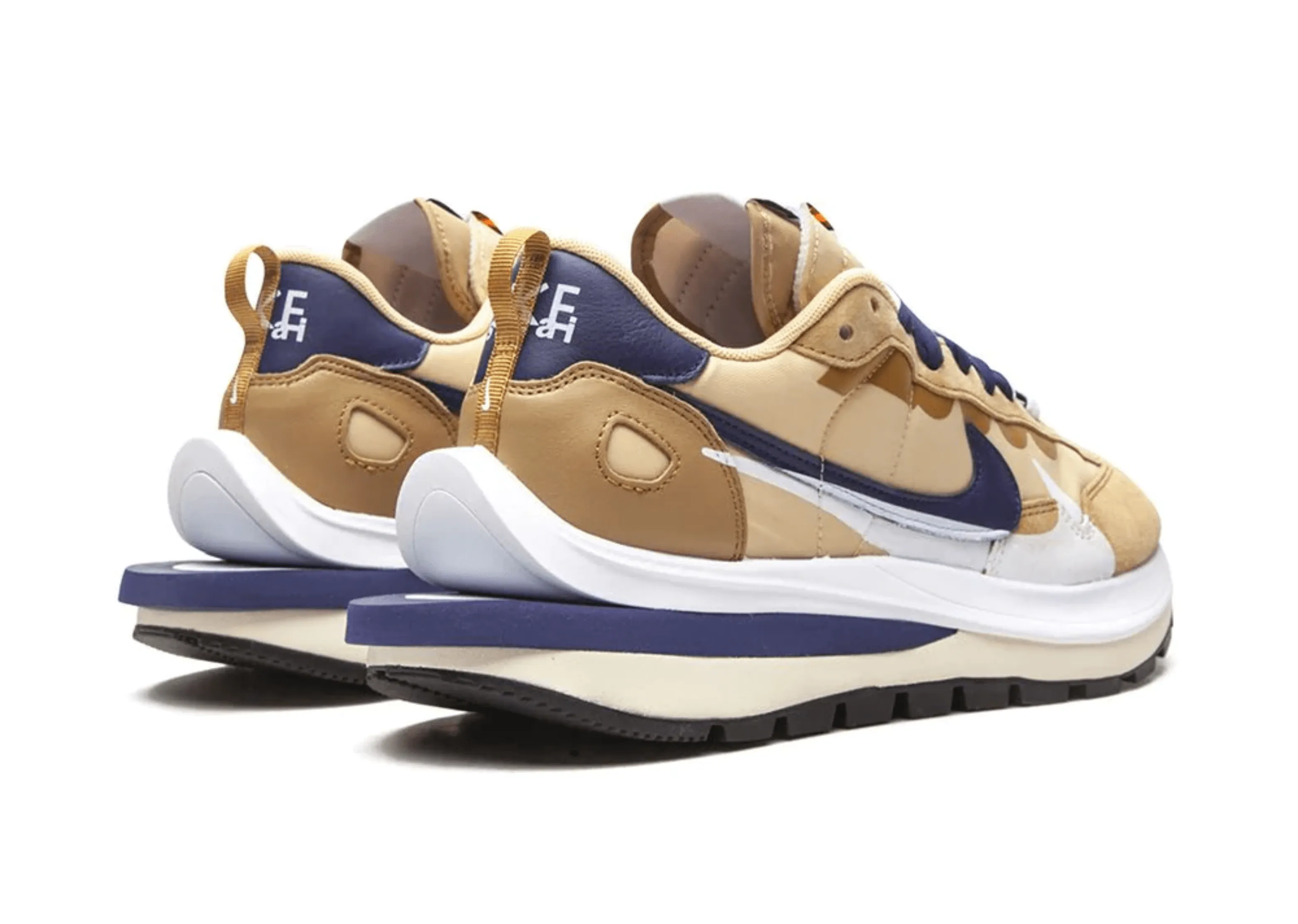 Nike Vaporwaffle Sacai Tan Navy