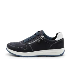 Opal Women's Perforated Zip Sneaker - Navy 02