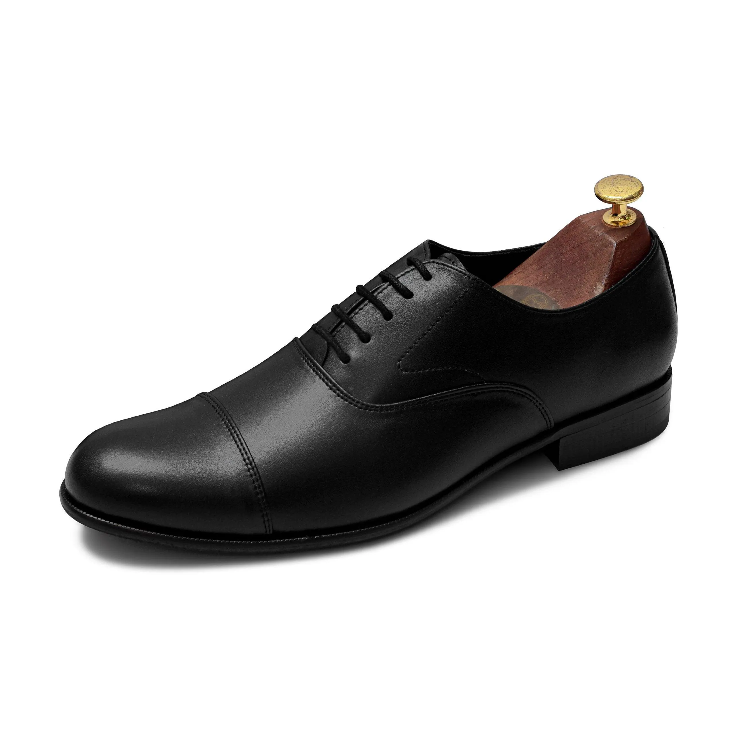 RHODES | BLACK OXFORD LACE UP