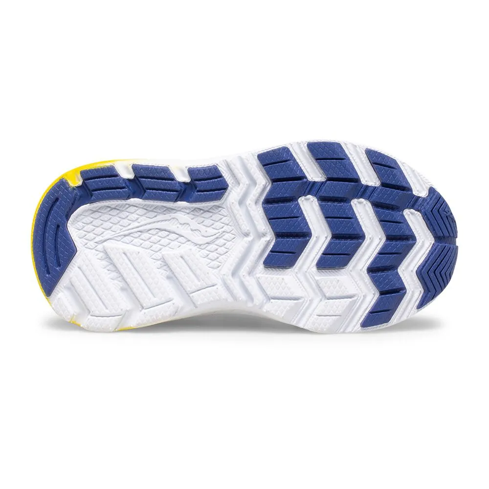 Saucony Blue/Yellow Ride 10 Jr Toddler Sneaker