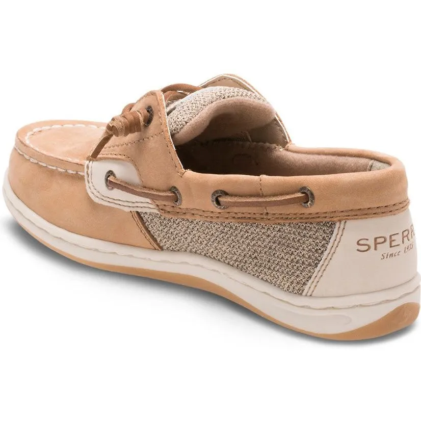 Sperry Linen/Oat Children's Songfish Boat Shoe