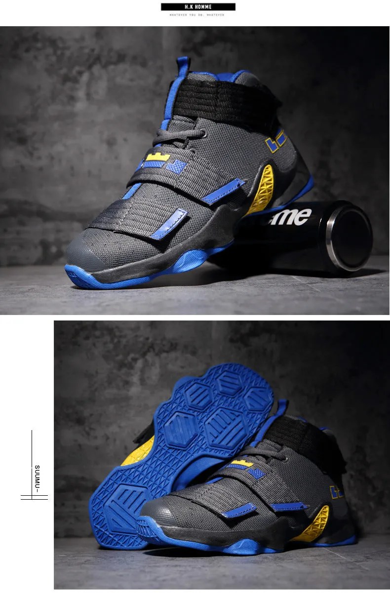 Spring new fashion shock absorption casual basketball shoes - Men's Shoes