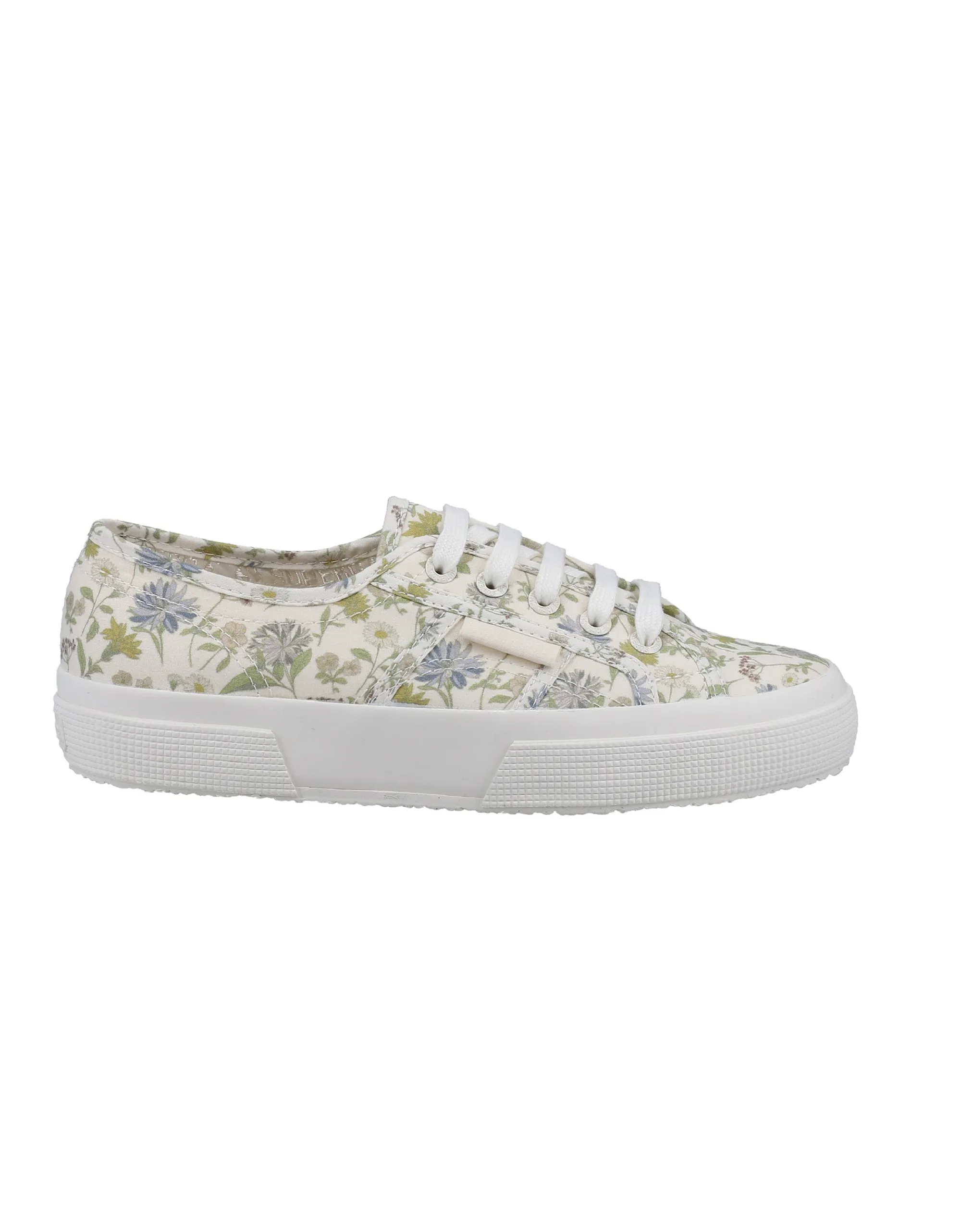 Superga FLORAL PRINT Trainer AACWHA White/Floral Print