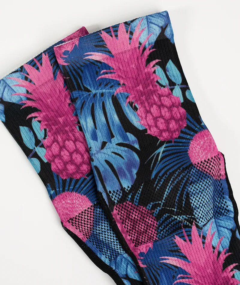 Tropic Like It's Hot Quarter Socks