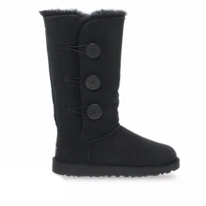 UGG Bailey Button Triplet Black Boots