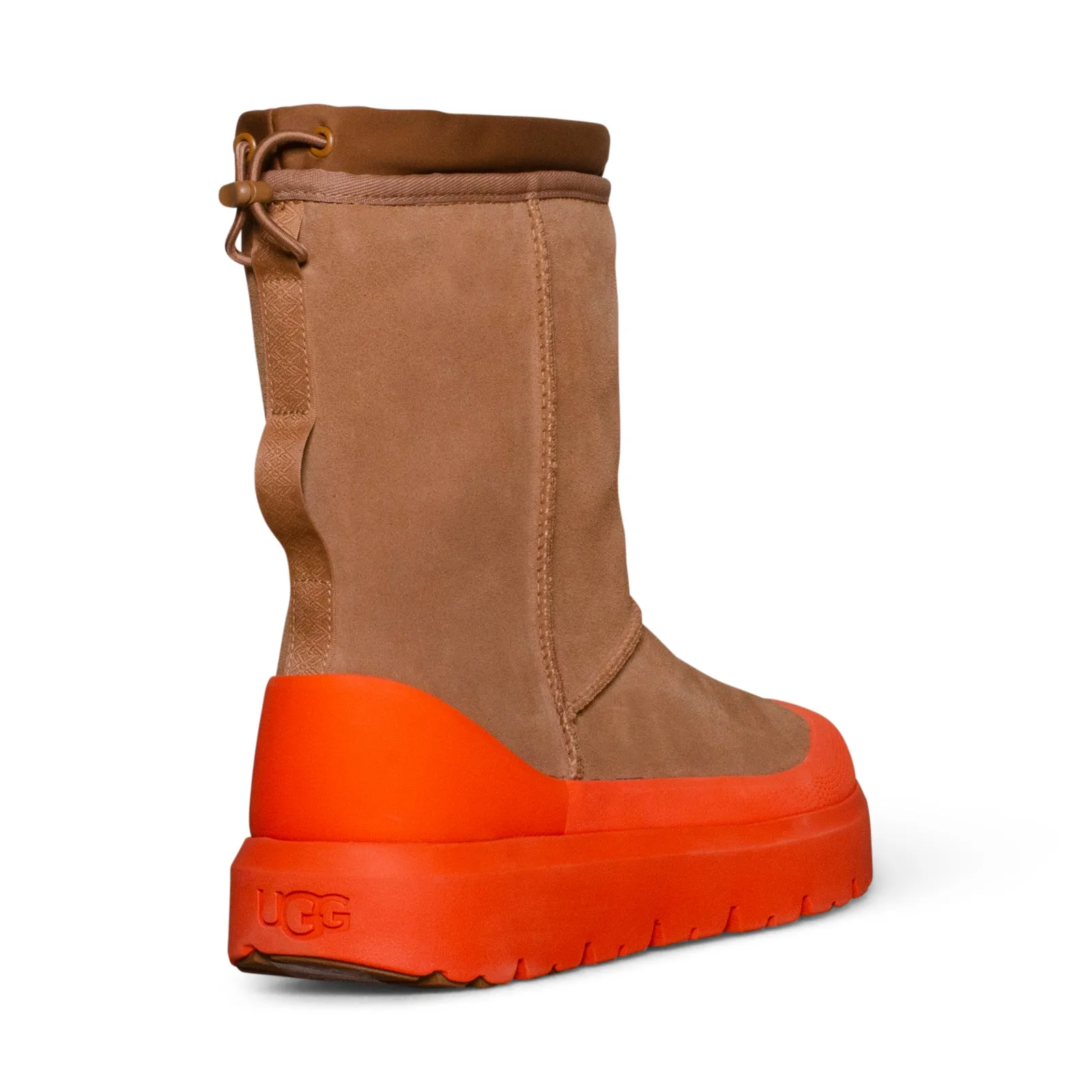 UGG Classic Short Weather Hybrid Chestnut/ Orange Boots - Men's