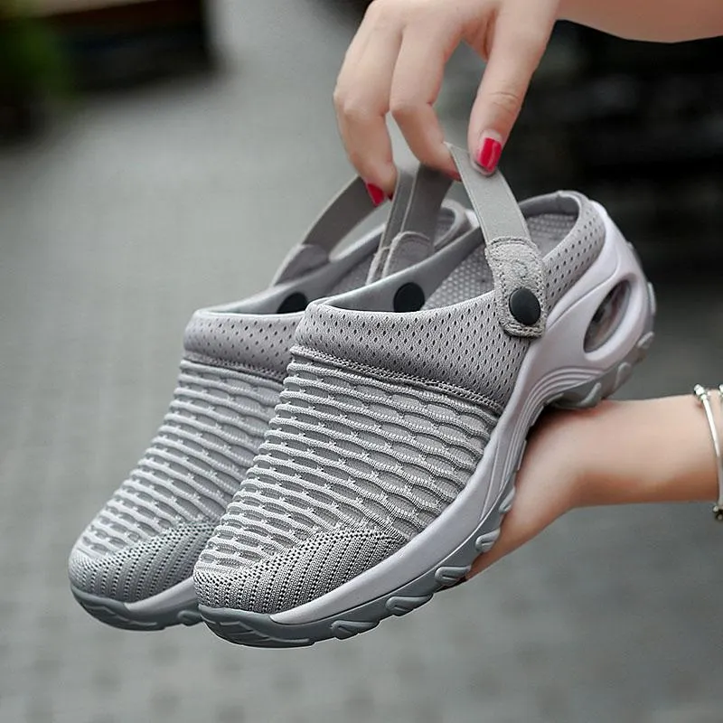 Women's Breathable Casual Air Cushion Slip-on Shoes