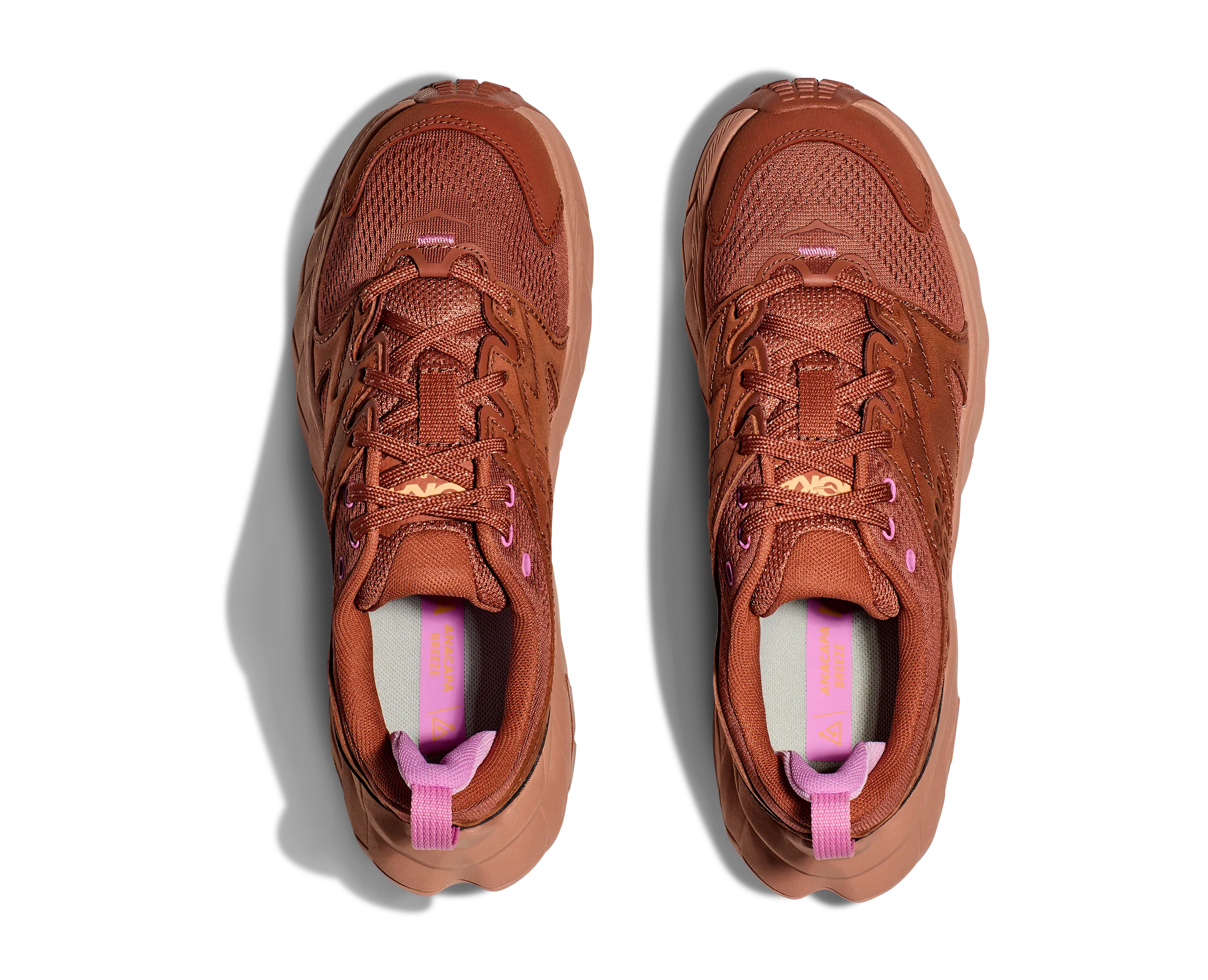 Women's Hoka Anacapa Breeze Low Color: Baked Clay/Cork