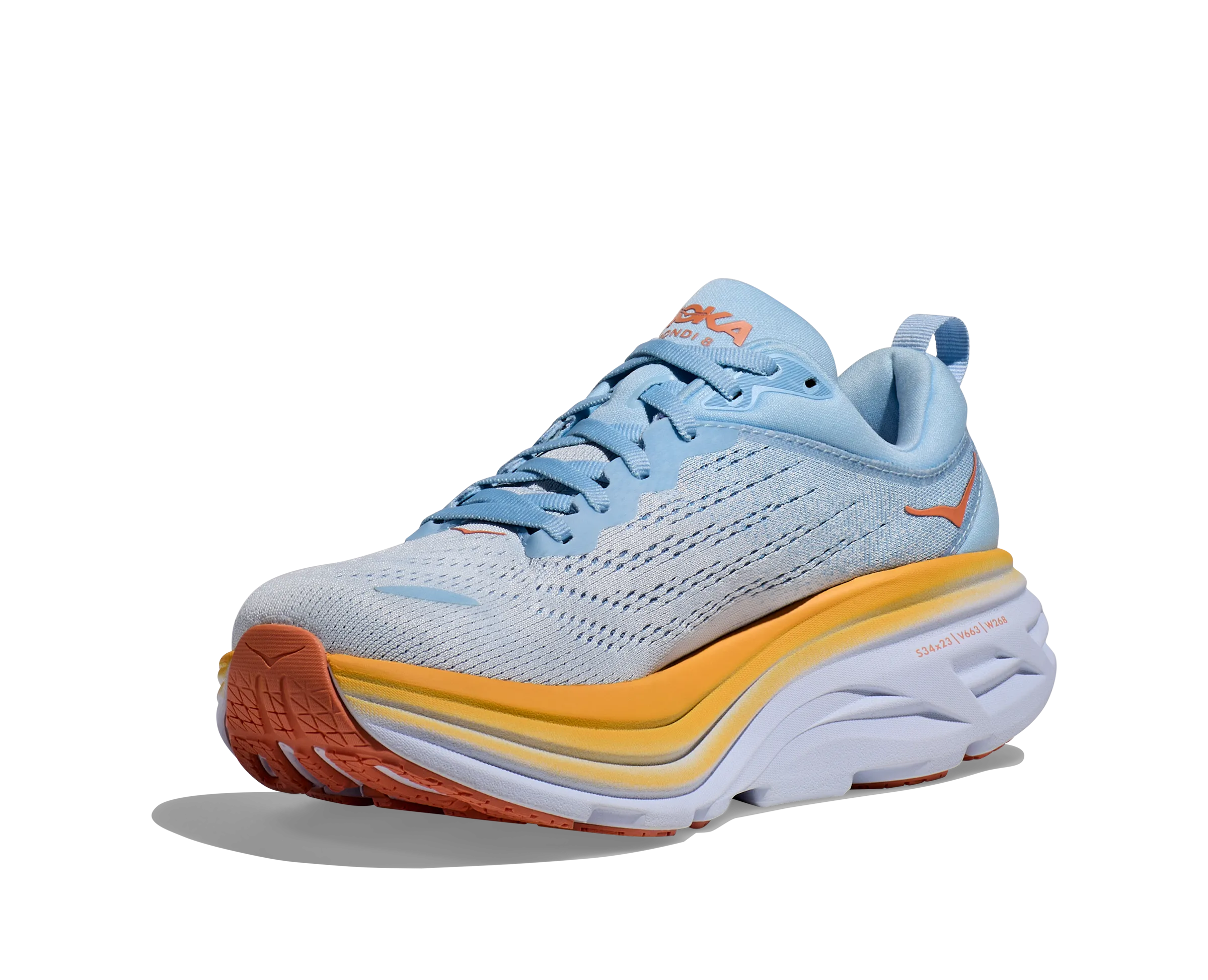 Women's Hoka Bondi 8 Color: Summer Song / Country Air