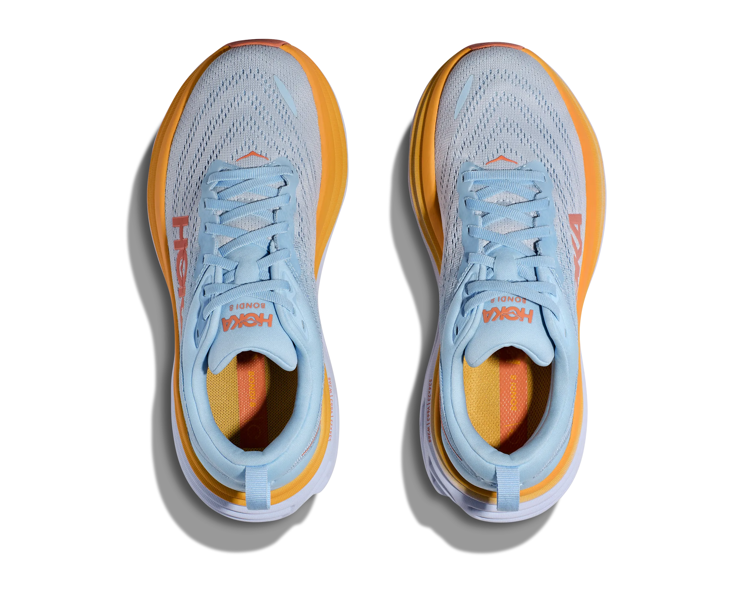 Women's Hoka Bondi 8 Color: Summer Song / Country Air