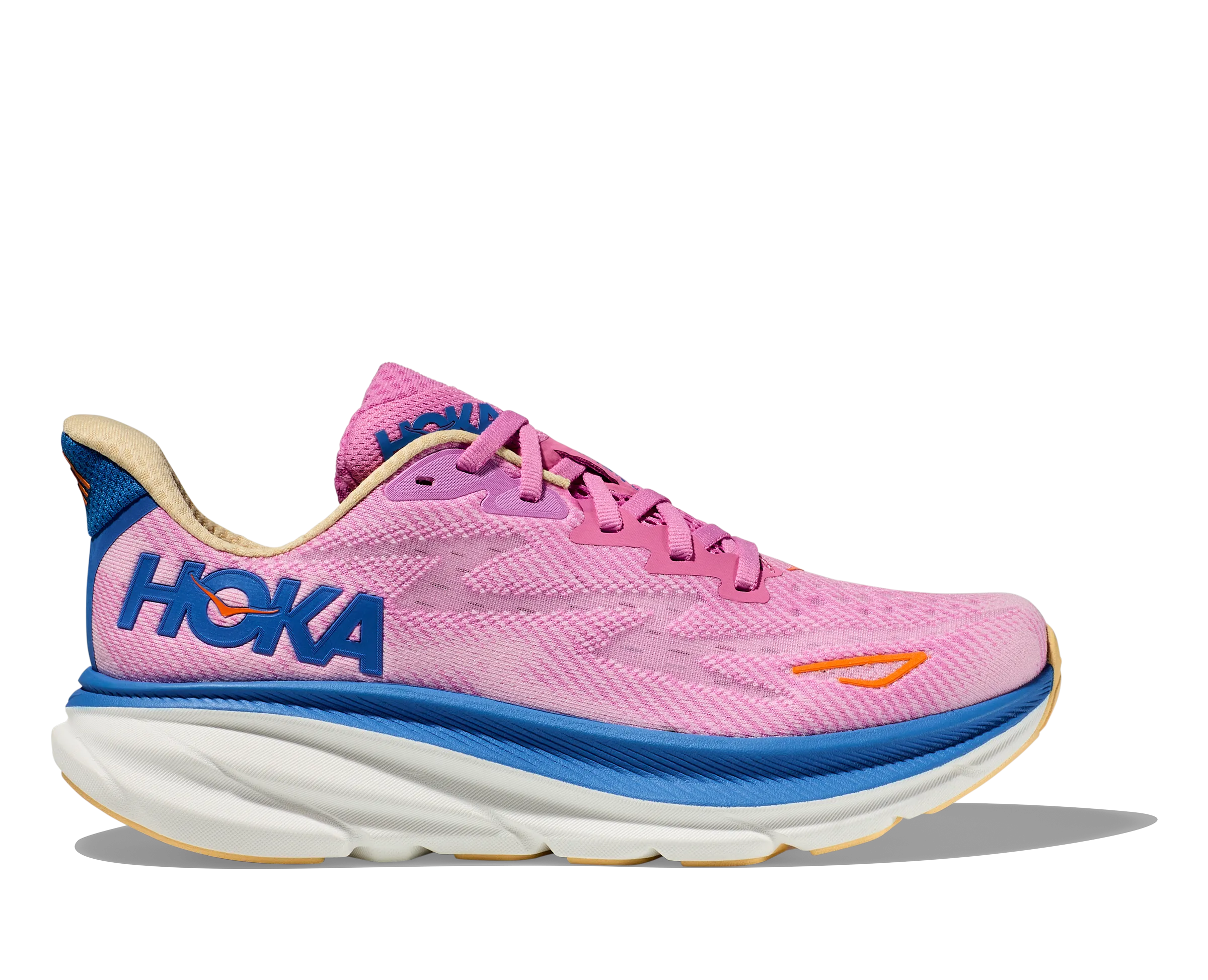 Women's Hoka Clifton 9 Color: Cyclamen/ Sweet Lilac