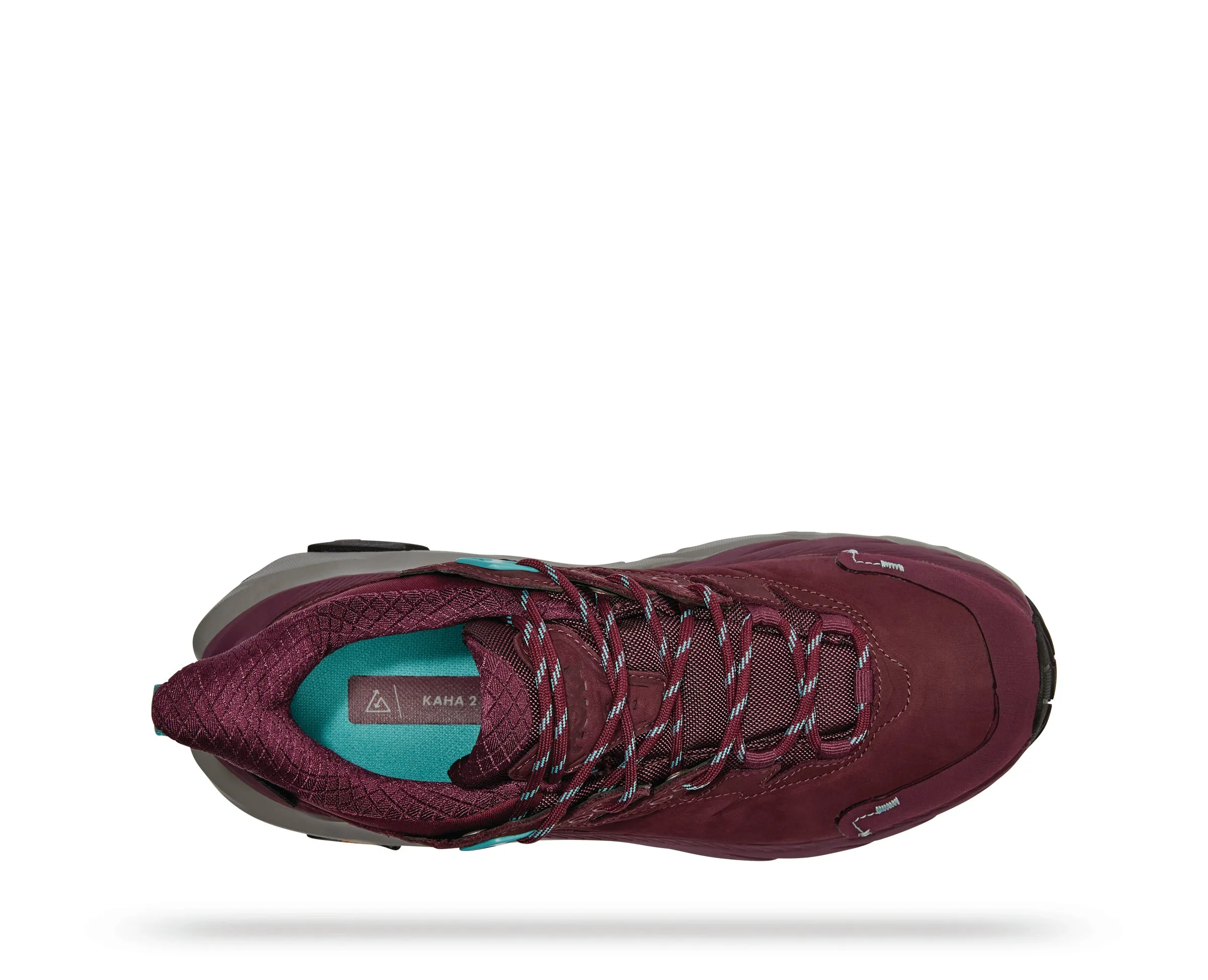 Women's Hoka Kaha 2 Low GTX Color: Grape Wine/Coastal  Shade