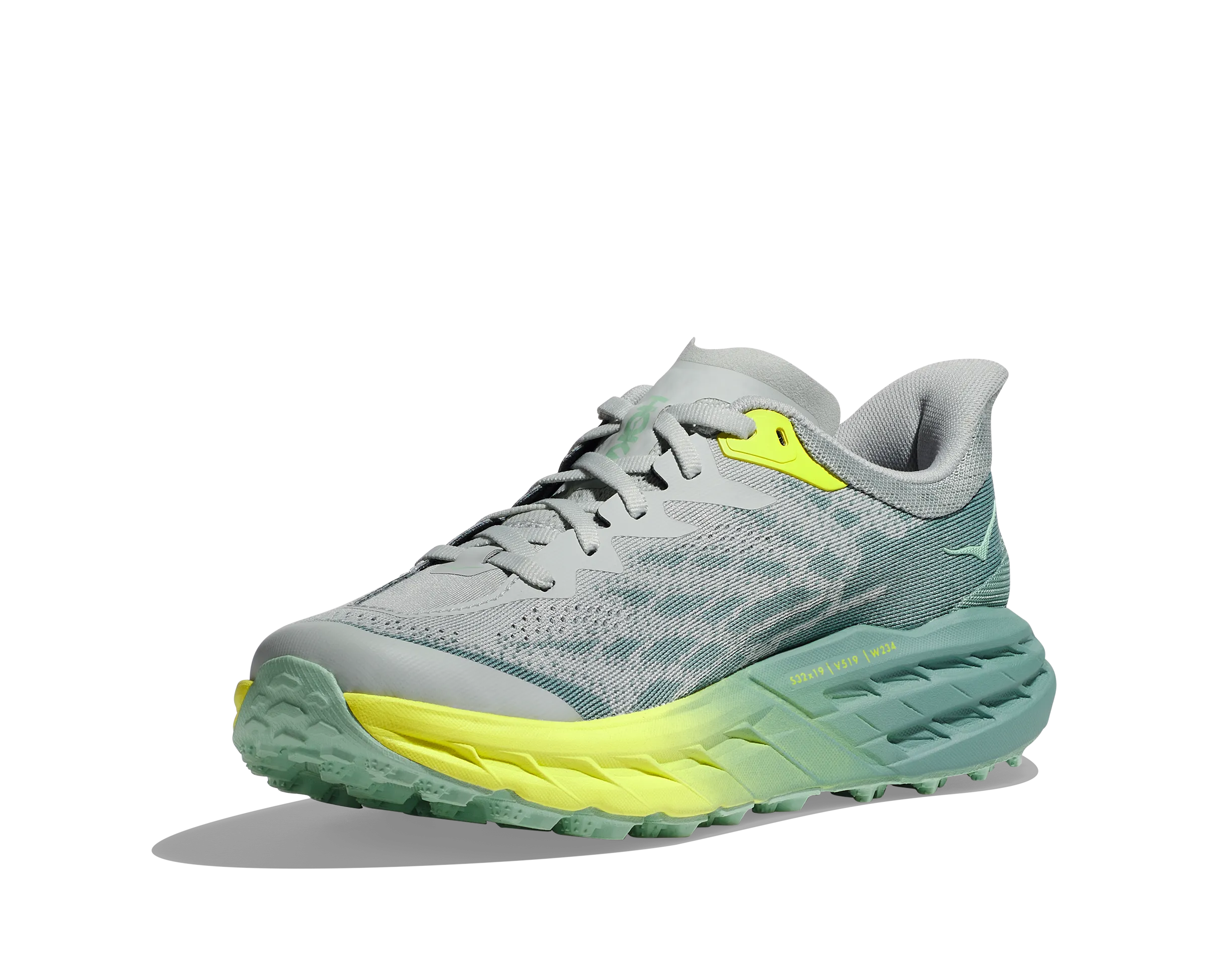 Women's Hoka Speedgoat 5 Color: Mercury/Trellis