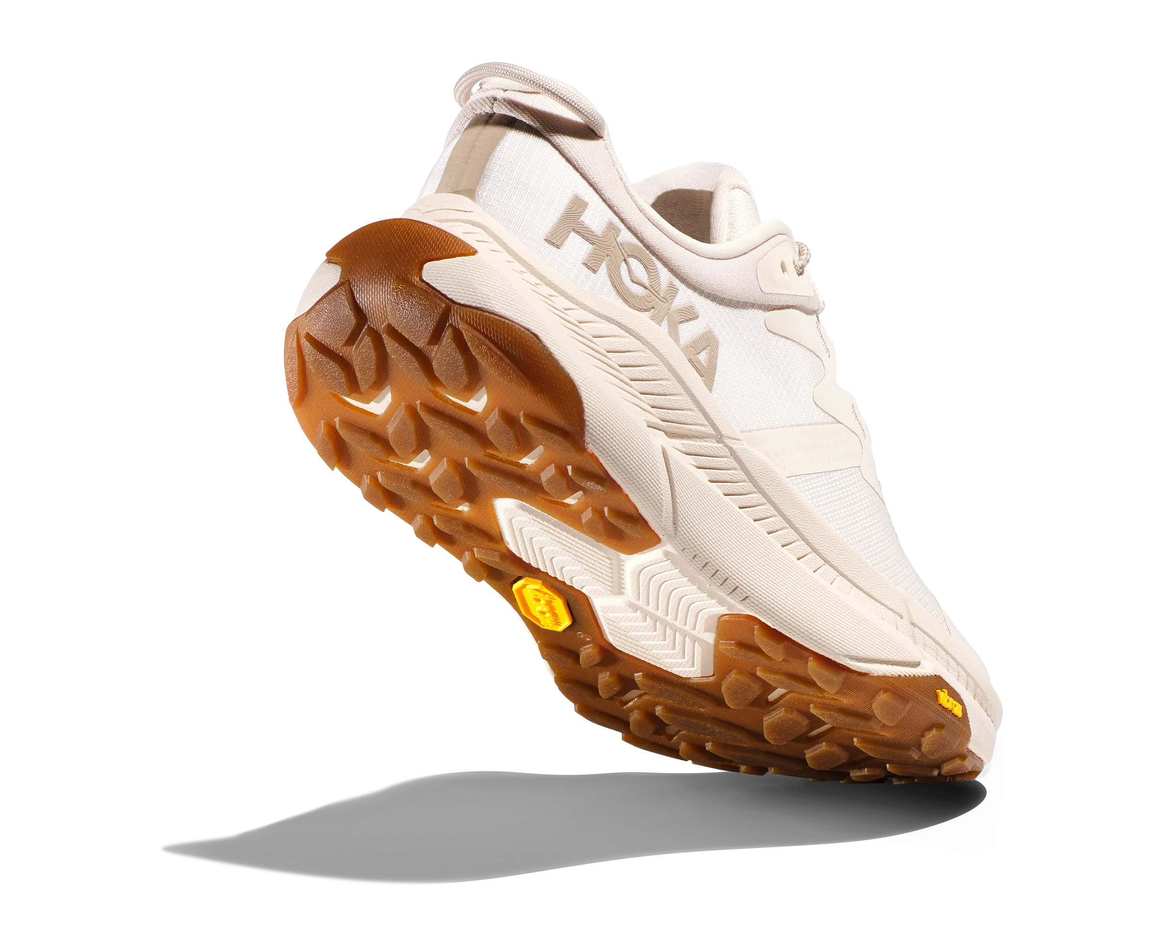 Women's Hoka Transport Color: Eggnog/Eggnog